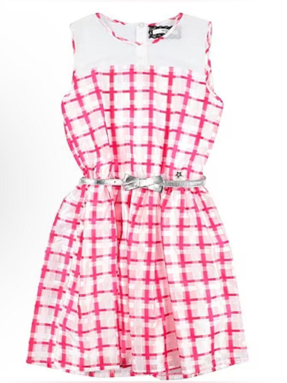 Relish Girl Sleeveless checked Dress NWOT Size 14